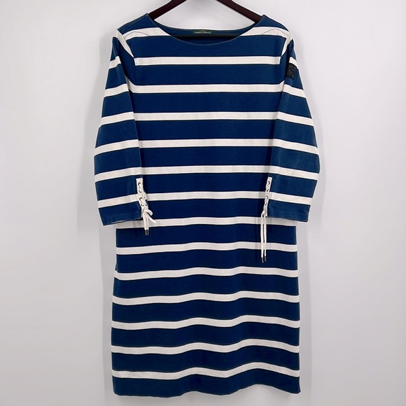 Lauren Ralph Lauren Dresses & Skirts - Lauren Ralph Lauren - blue striped nautical dress XL